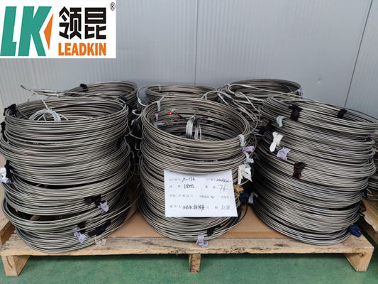 K / N / E / J / T टाइप थर्मोकपल 1200c मिनरल इंसुलेटेड केबल Mi केबल