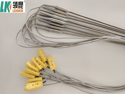 खनिज अछूता थर्मोकपल तार प्रकार K के साथ Inconel 600 °C SS304S SS316L SS 310 SS316 GH3030 GH3039 GH747 शीट सामग्री