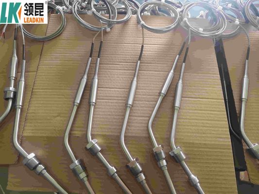 NiCr-Konstantan तार के साथ मजबूत और थर्मोकपल तापमान जांच
